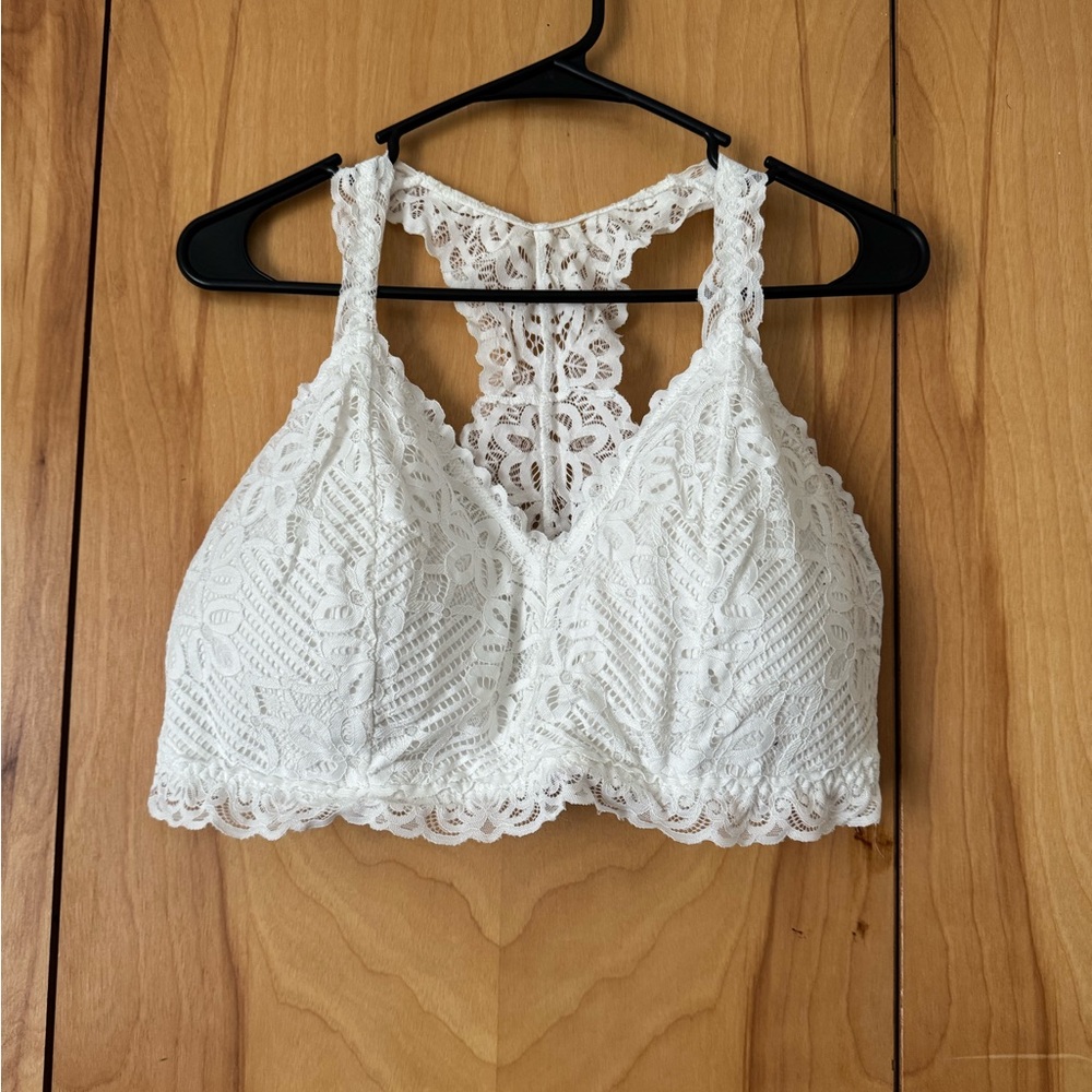 Maurices White Lace Bralette